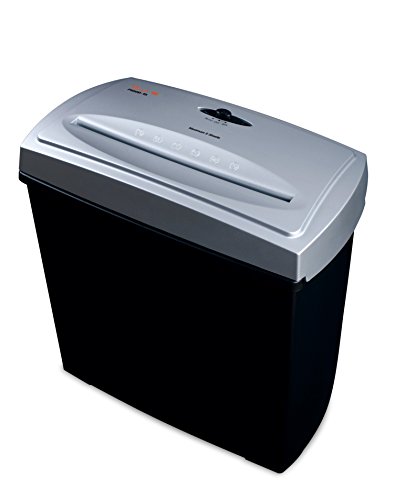 Peach PS500-15 Partikelschnitt Aktenvernichter | 5 Blatt | 11 Liter | 4x40 mm Partikelgröße | schreddert Papier und Kreditkarten | Schneidgeschwindigkeit 2.2 m/min - 2